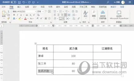 Word2021怎么调整其中一个单元格宽度 操作方法