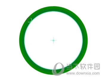 sai2怎么画空心圆环 尺子工具帮你忙