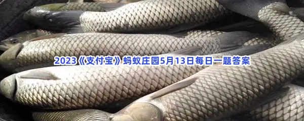 小鸡宝宝考考你:草鱼之所以得名是因为-2023支付宝蚂蚁庄园5月13日每日一题答案