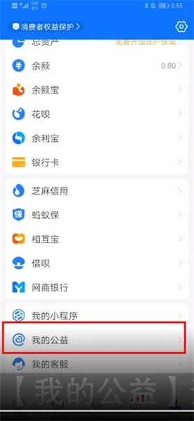 支付宝捐款在哪里-应用教程