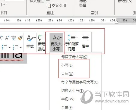 Word2021怎么英文更改大小写 操作方法