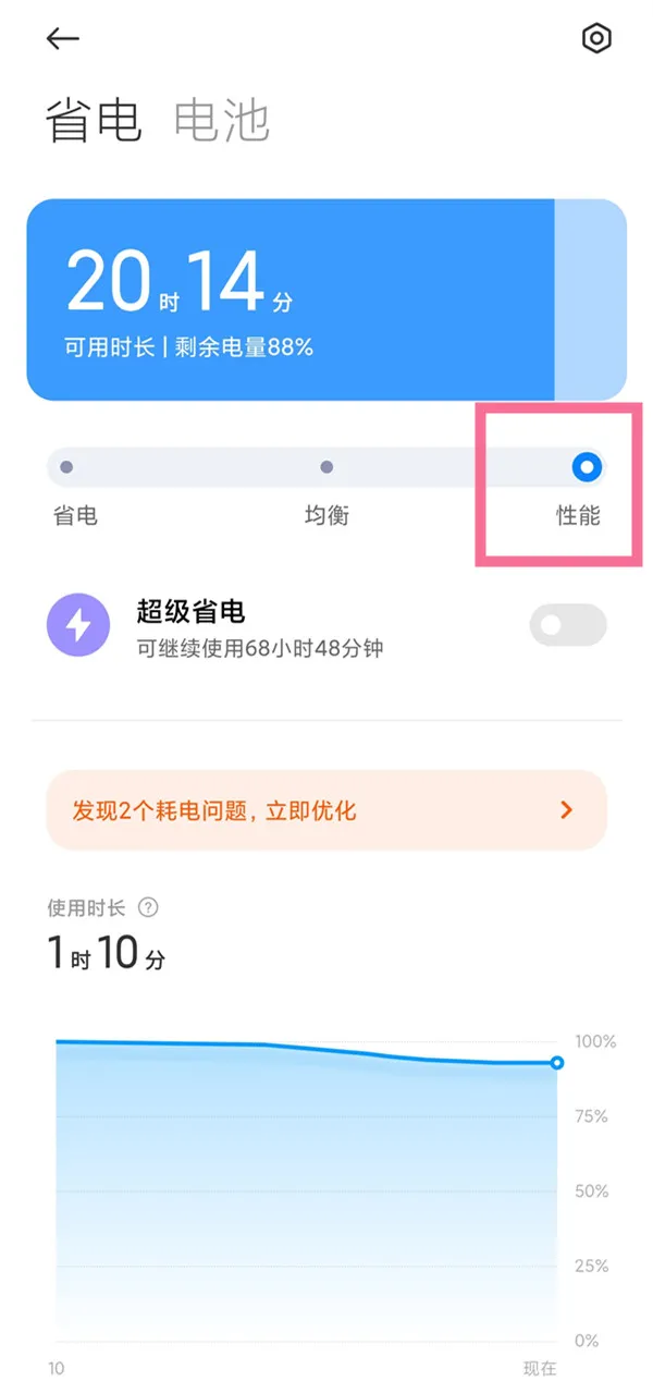 小米怎么打开性能模式-应用教程