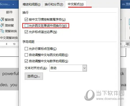 Word2021怎么英文单词换行断开 操作方法