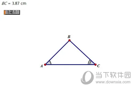 几何画板如何创建文字操作按钮 创建方法介绍