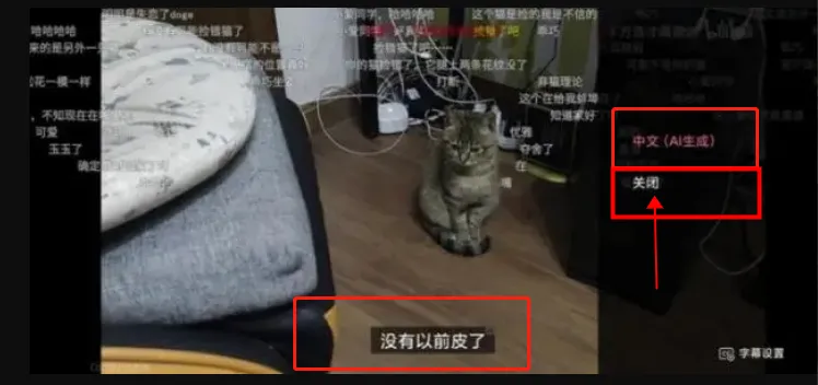 哔哩哔哩怎么关掉智能字幕-哔哩哔哩关掉智能字幕的步骤介绍