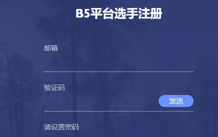 b5对战平台怎么注册-应用教程