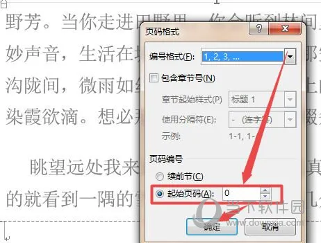 Word2019怎么设置页码首页不设 操作步骤