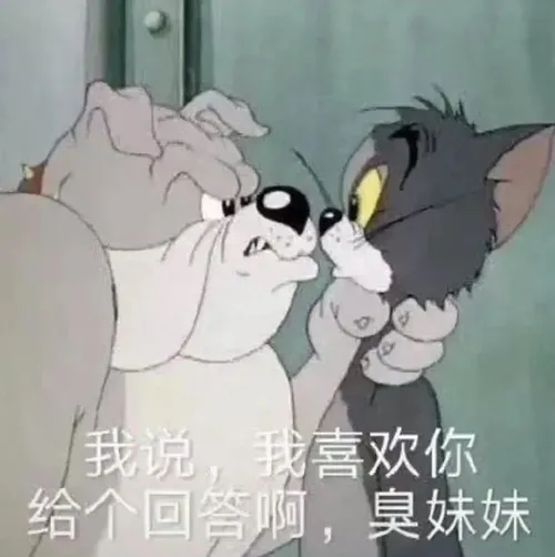 我说我喜欢你给个回答啊臭妹妹表情包-应用教程