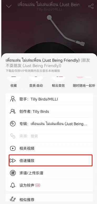 网易云音乐倍速播放在哪里打开-网易云音乐倍速播放打开教程-网易云音乐教程