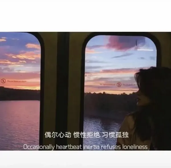 偶尔心动惯性拒绝习惯孤独图片-应用教程