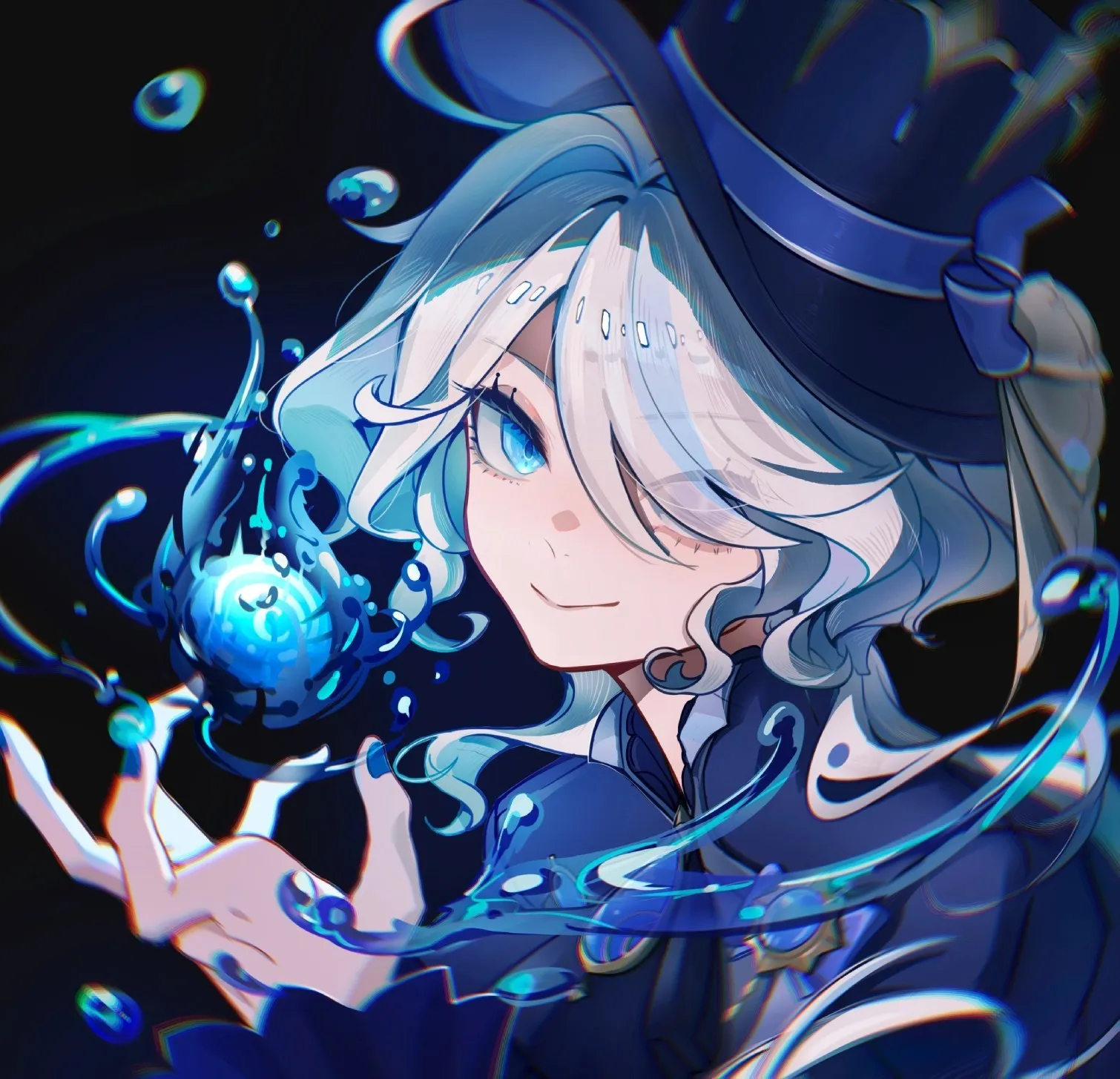 原神有哪些水神芙卡洛斯福利壁纸高清无水印图片-原神水神芙卡洛斯福利壁纸高清无水印图片分享