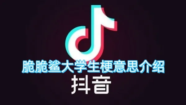 脆脆鲨大学生梗意思介绍-应用教程