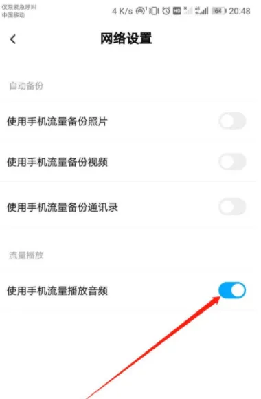 百度网盘怎么禁止流量播放音频-百度网盘禁止流量播放音频的步骤介绍