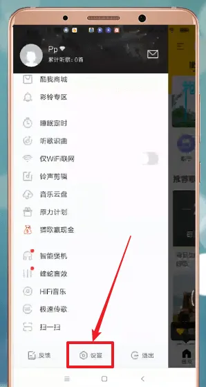 酷我音乐歌词怎么在手机屏幕显示-应用教程