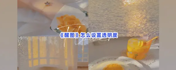 醒图怎么设置透明度-醒图设置透明度的方法分享