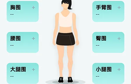 热量减肥法怎么记录围度 更好的了解自己的身材