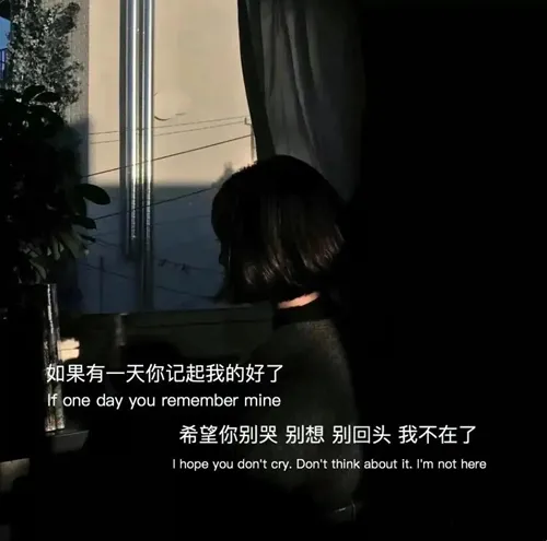 我从未放弃过爱你只是从浓烈变得悄无声息图片-应用教程