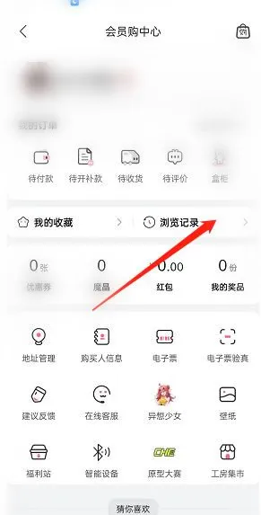 哔哩哔哩会员购在哪里看浏览记录-哔哩哔哩会员购浏览记录查看教程-哔哩哔哩教程