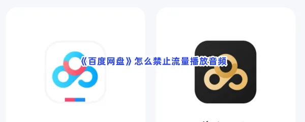 百度网盘怎么禁止流量播放音频-百度网盘禁止流量播放音频的步骤介绍