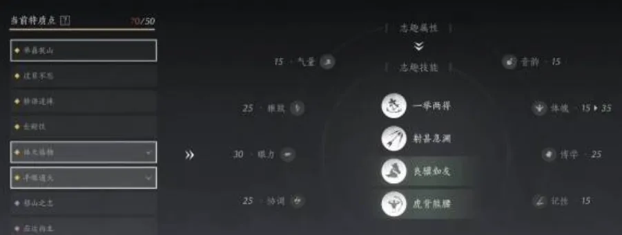 燕云十六声志趣技能哪个好 燕云十六声志趣技能介绍