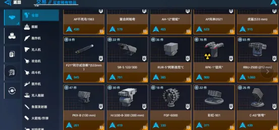 现代战舰价格一览表 现代战舰价格详解