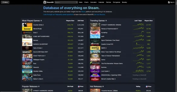 steamdb-steamdb官网入口-steamdb中文版查询网站