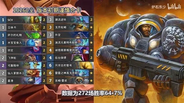 炉石传说星际迷你包高胜率卡组推荐-星际迷你包上分卡组分享