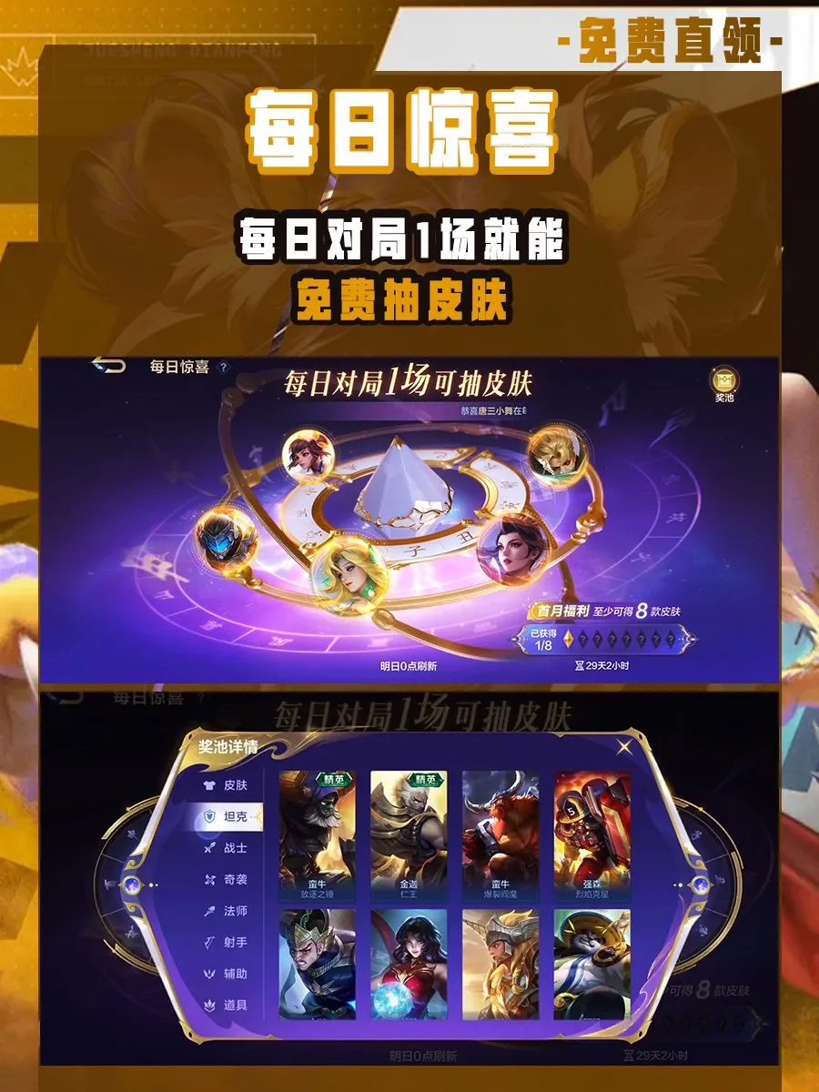 决胜巅峰开服福利一览-决胜巅峰公测奖励是什么