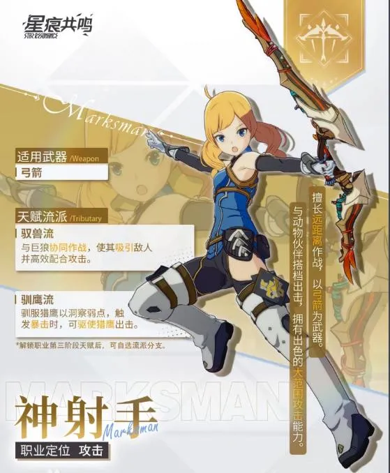 星痕共鸣职业流派玩法有哪些 星痕共鸣职业流派玩法介绍