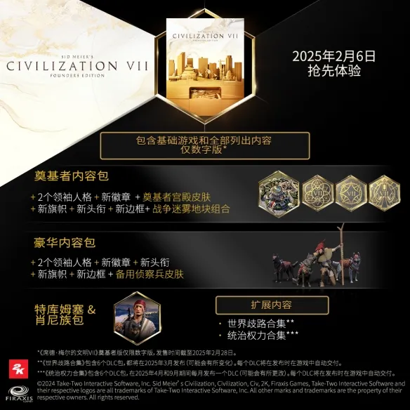 文明7价格-文明7各版本价格介绍