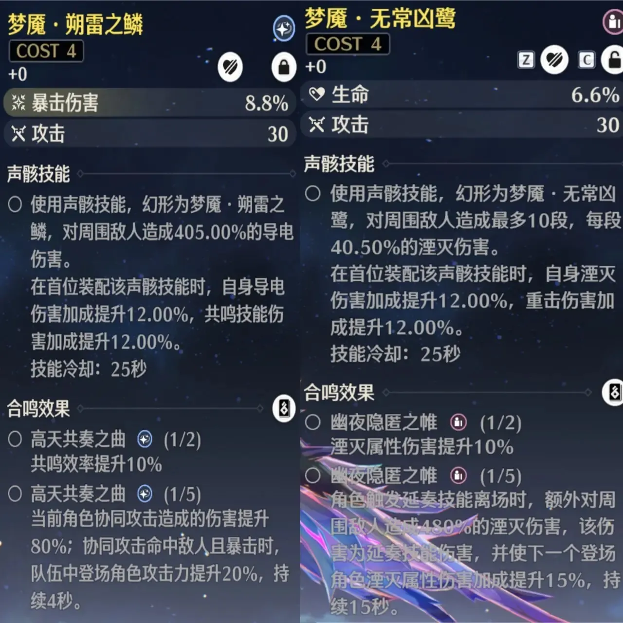 鸣潮2.0新梦魇声骸推荐-鸣潮2.0新梦魇声骸哪个好