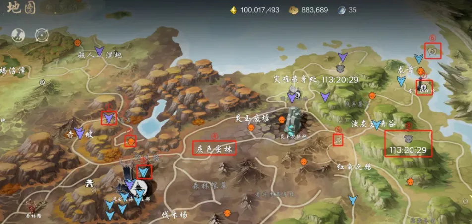 剑灵2地图的功能分享 剑灵2手游地图什么功能