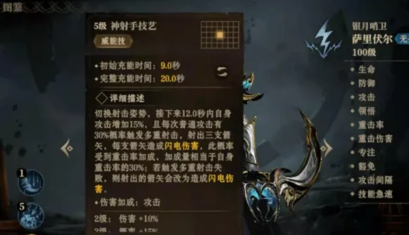 龙息神寂银月哨位角色介绍 龙息神寂银月哨卫技能分析