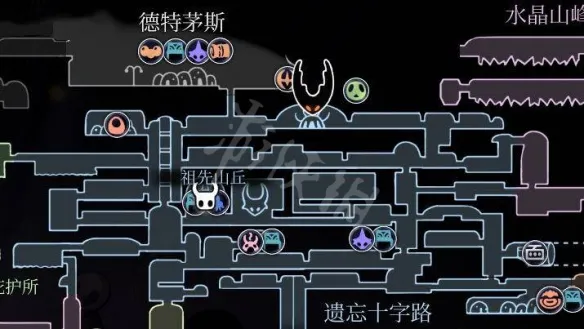 空洞骑士地图探索顺序是什么 空洞骑士地图探索顺序详解