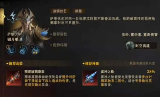 龙息神寂银月哨位角色介绍 龙息神寂银月哨卫技能分析